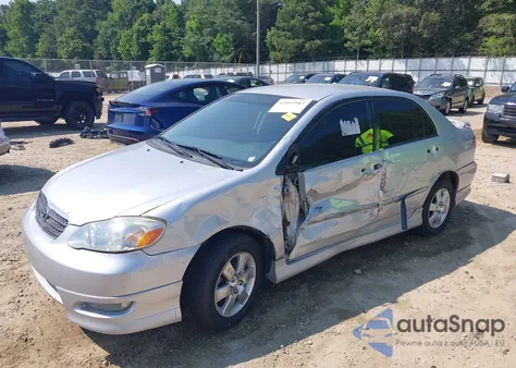 2008 Toyota Corolla S из США, поврежденный, VIN 2T1BR32E18C904224